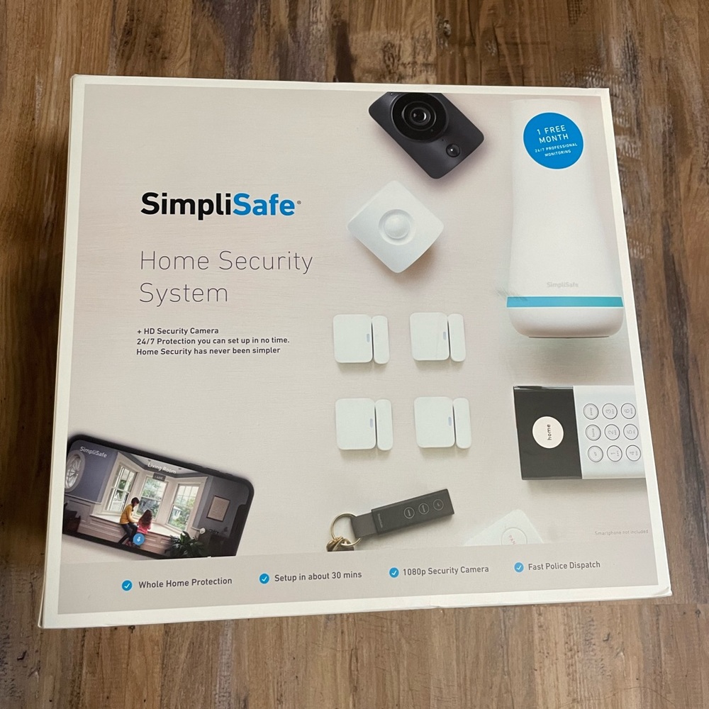 SimpliSafe Wireless Home Security System - Brand New in Box